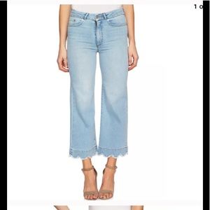 CeCe by Cinthia Steffe Scalloped Jeans